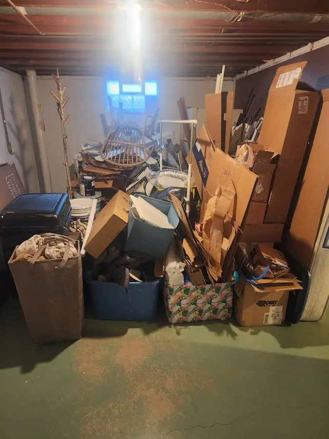 Roll-off dumpster container at job site for Construction Dumpster Rental in Bel Aire